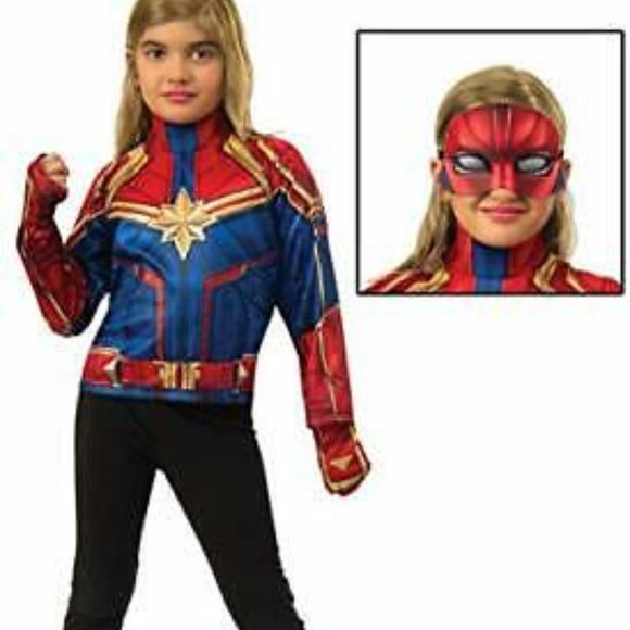 Captain Marvel Deluxe Dress-Up Set Imagine Rubies